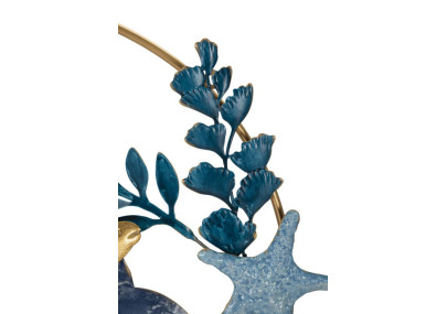 Panneau mural en fer MARINE – Élégance et esprit marin (77 x 5 x 63 cm)