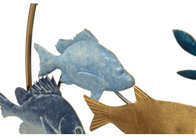 Panneau mural en fer MARINE – Élégance et esprit marin (77 x 5 x 63 cm)