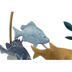 Panneau mural en fer MARINE – Élégance et esprit marin (77 x 5 x 63 cm)