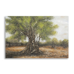 Peinture à l’huile d’olive C – Luxe et authenticité artistique (120 x 3,8 x 80 cm)