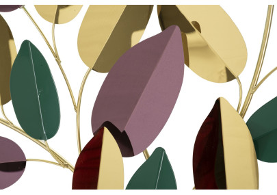 Panneau mural coloré – Explosion de couleurs et énergie vibrante (81,9 x 3,8 x 97 cm)