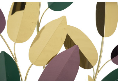 Panneau mural coloré – Explosion de couleurs et énergie vibrante (81,9 x 3,8 x 97 cm)