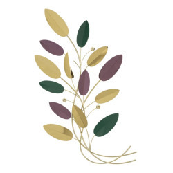 Panneau mural coloré – Palette chromatique moderne (59 x 3,8 x 98,4 cm)