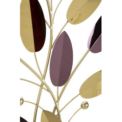 Panneau mural coloré – Palette chromatique moderne (59 x 3,8 x 98,4 cm)