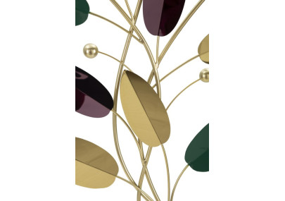 Panneau mural coloré – Palette chromatique moderne (59 x 3,8 x 98,4 cm)