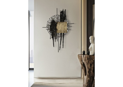 Panneau mural CRIPTON H – Design contemporain et audacieux (71,8 x 6,4 x 100 cm)