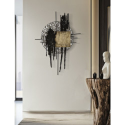 Panneau mural CRIPTON H – Design contemporain et audacieux (71,8 x 6,4 x 100 cm)