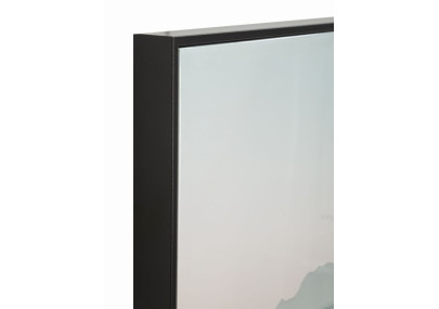 Impression sur toile laquée Cactus L – Fraîcheur artistique sur mur (60 x 4 x 90 cm)