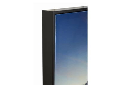 Impression sur toile laquée Lac – Sérénité et modernité (90 x 4 x 60 cm)