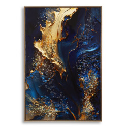 Impression sur toile laquée Andromède A – L’univers sur votre mur (60 x 4 x 90 cm)