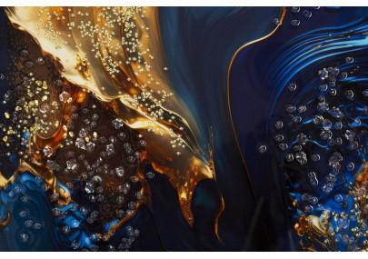 Impression sur toile laquée Andromède A – L’univers sur votre mur (60 x 4 x 90 cm)