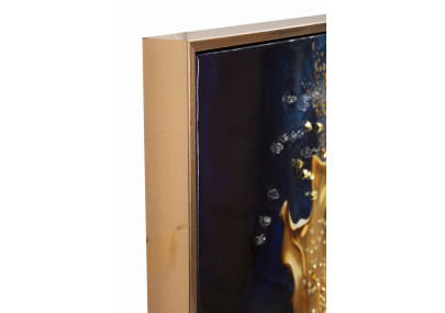 Impression sur toile laquée Andromède A – L’univers sur votre mur (60 x 4 x 90 cm)