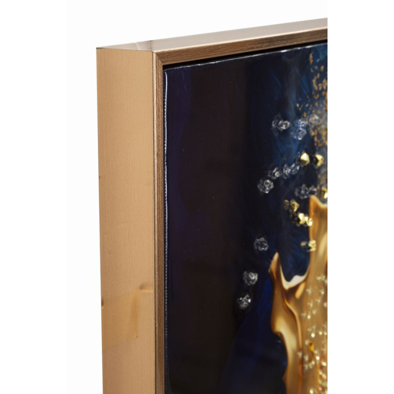 Impression sur toile laquée Andromède A – L’univers sur votre mur (60 x 4 x 90 cm)