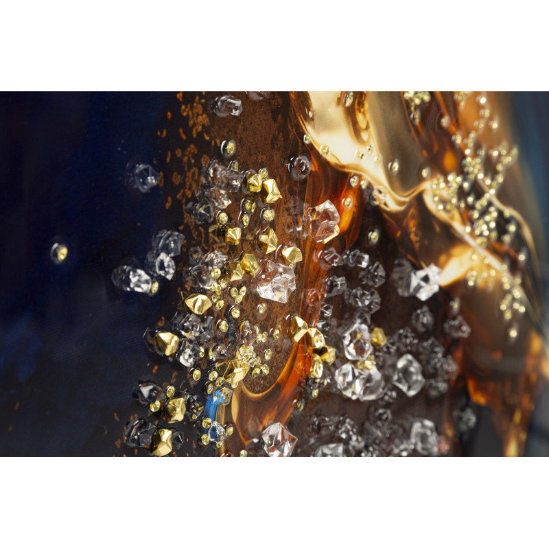 Impression sur toile laquée Andromède A – L’univers sur votre mur (60 x 4 x 90 cm)