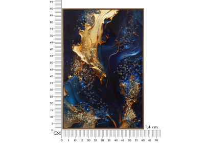 Impression sur toile laquée Andromède A – L’univers sur votre mur (60 x 4 x 90 cm)