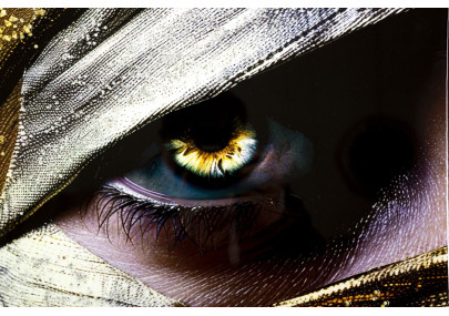 Toile laquée Nairobi A – Modernité ethnique et style (52 x 4 x 102 cm)