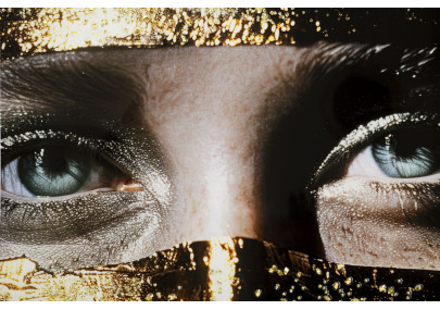 Toile laquée Nairobi B – Chic et raffinement mural (52 x 4 x 102 cm)