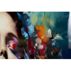 Peinture sur toile laquée Marty H – Art et sophistication murale (62 x 4 x 92 cm)