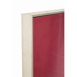 Spa de luxe en toile laquée H – Luxe et raffinement décoratif (82 x 4 x 82 cm)