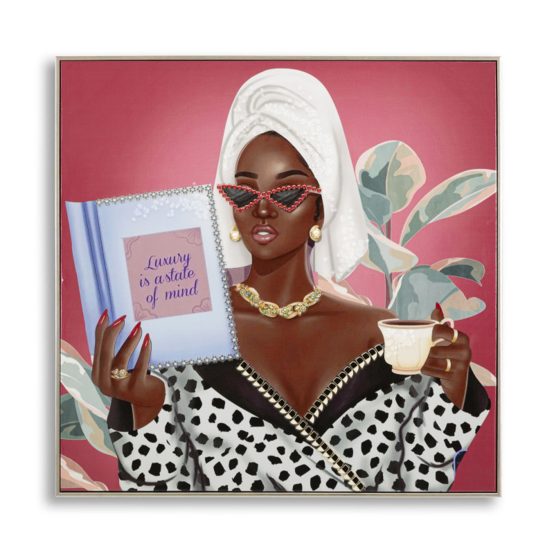 Spa de luxe en toile laquée B – Sophistication XXL (82 x 4 x 82 cm)