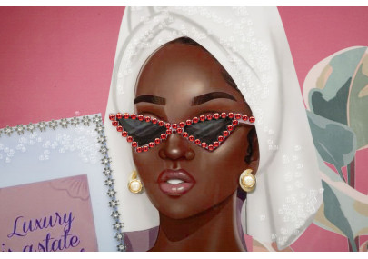 Spa de luxe en toile laquée B – Sophistication XXL (82 x 4 x 82 cm)