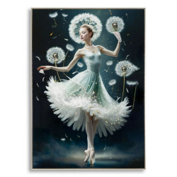 Quadro em tela envernizada B – Estilo contemporâneo e requinte (72 x 4 x 102 cm)