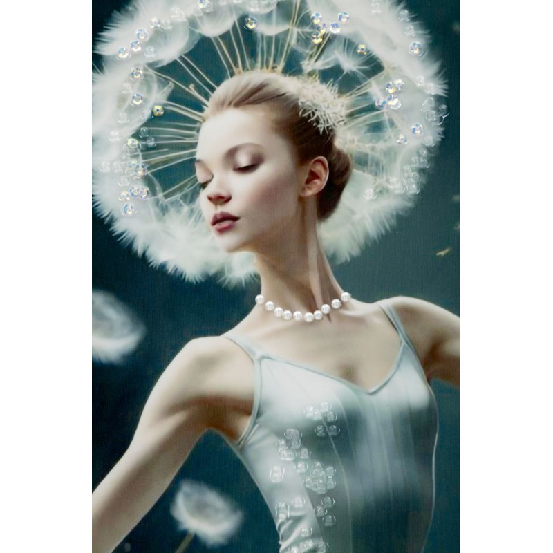 Quadro em tela envernizada B – Estilo contemporâneo e requinte (72 x 4 x 102 cm)