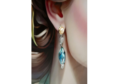 Toile laquée fantaisie A – Explosion créative sur mur (72 x 4 x 102 cm)