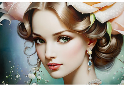 Toile laquée fantaisie B – Couleurs et originalité décorative (72 x 4 x 102 cm)