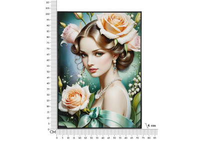 Toile laquée fantaisie B – Couleurs et originalité décorative (72 x 4 x 102 cm)