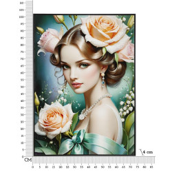 Toile laquée fantaisie B – Colori e originalità decorativa (72 x 4 x 102 cm)