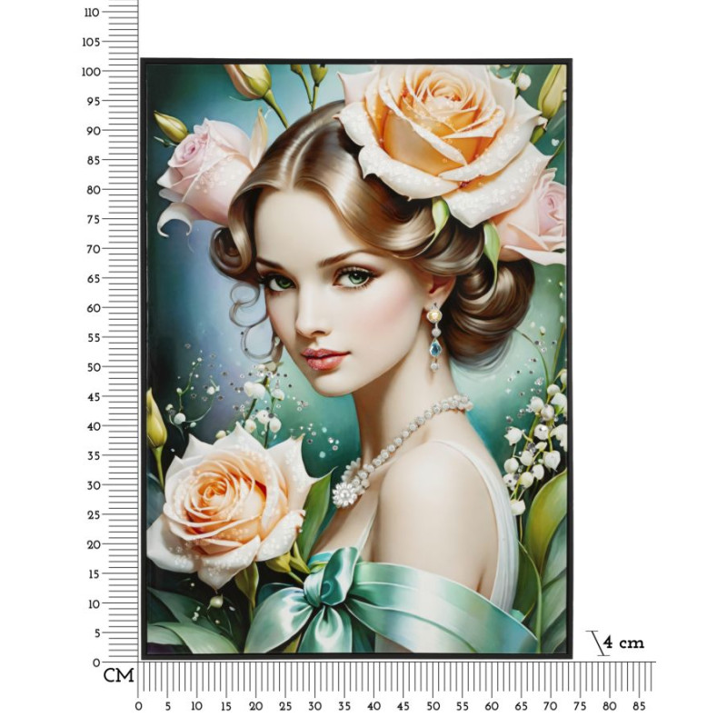 Toile laquée fantaisie B – Couleurs et originalité décorative (72 x 4 x 102 cm)