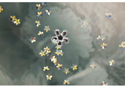 Toile laquée élégante H – Raffinement classique et modernité (52 x 4,5 x 152 cm)