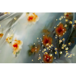 Toile laquée élégante B – Luxe et chic intemporel (52 x 4,5 x 152 cm)