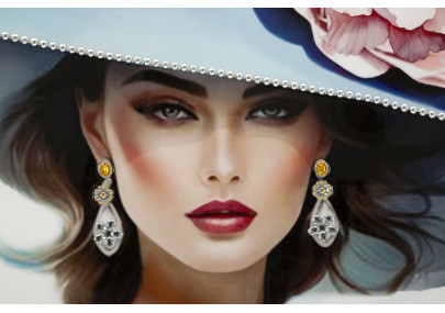 Peinture sur toile laquée PAM A – Design et personnalité (62 x 4 x 92 cm)