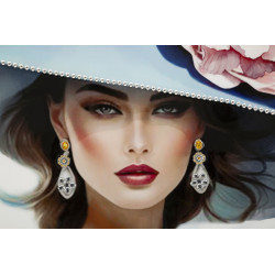 Peinture sur toile laquée PAM A – Design et personnalité (62 x 4 x 92 cm)