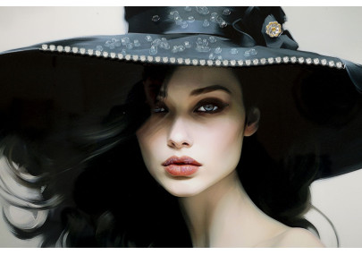 Pintura sobre lienzo lacado Dori A – Creatividad y diseño mural (62 x 4 x 92 cm)