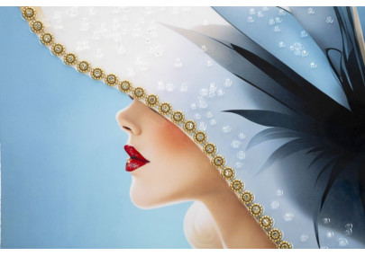 Pittura su tela laccata B – Eleganza e armonia (62 x 4 x 92 cm)