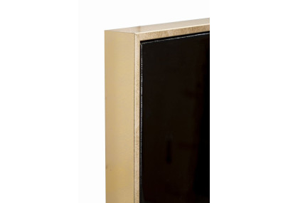 Peinture sur toile laquée Marty H – Art mural captivant et moderne (62 x 4 x 92 cm)