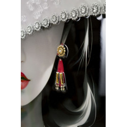 Pintura sobre lienzo lacado Marty H – Cautivador y moderno arte mural (62 x 4 x 92 cm)