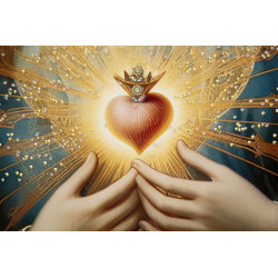 Quadro su tela laccata MADENE B – Stile e raffinatezza murale (72 x 4 x 102 cm)