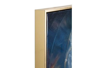 Jesús pintado sobre lienzo lacado con marco – Espiritualidad y diseño (72 x 4 x 102 cm)