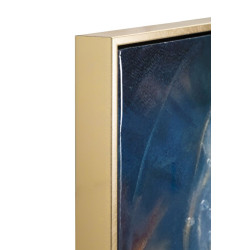 Jésus peint sur toile laquée avec cadre – Spiritualité et design (72 x 4 x 102 cm)