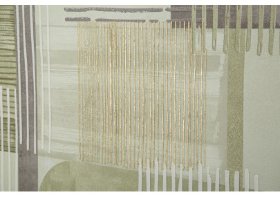 Impreso en lienzo H – Minimalismo y elegancia mural (60 x 3 x 60 cm)