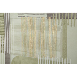 Stampato su tela H – Minimalismo ed eleganza da parete (60 x 3 x 60 cm)