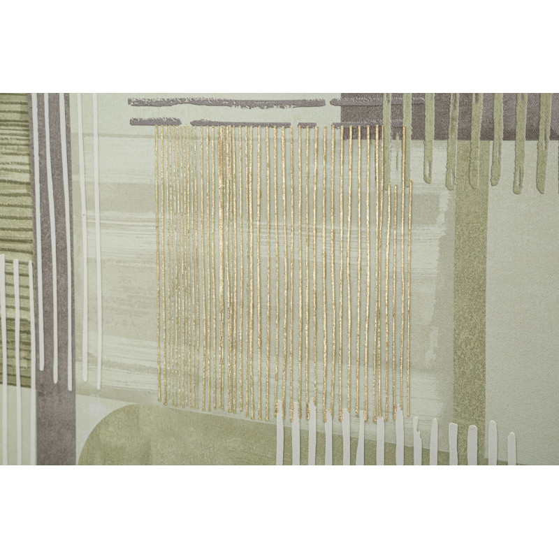 Impresso em tela H – Minimalismo e elegância para paredes (60 x 3 x 60 cm)