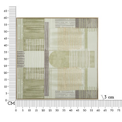 Impresso em tela H – Minimalismo e elegância para paredes (60 x 3 x 60 cm)