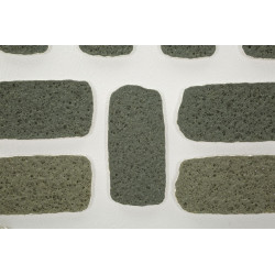 Pittura 3D su tela incorniciata H – Profondità e impatto visivo (60 x 2,9 x 80 cm)