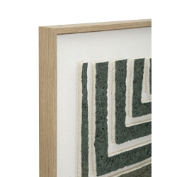 Pittura 3D su tela incorniciata B – Effetto spettacolare e moderno (60 x 2,9 x 80 cm)