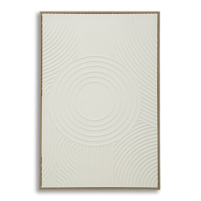 Pittura su tela Semplicità A – Sobrietà e finezza XXL (80 x 3,8 x 120 cm)